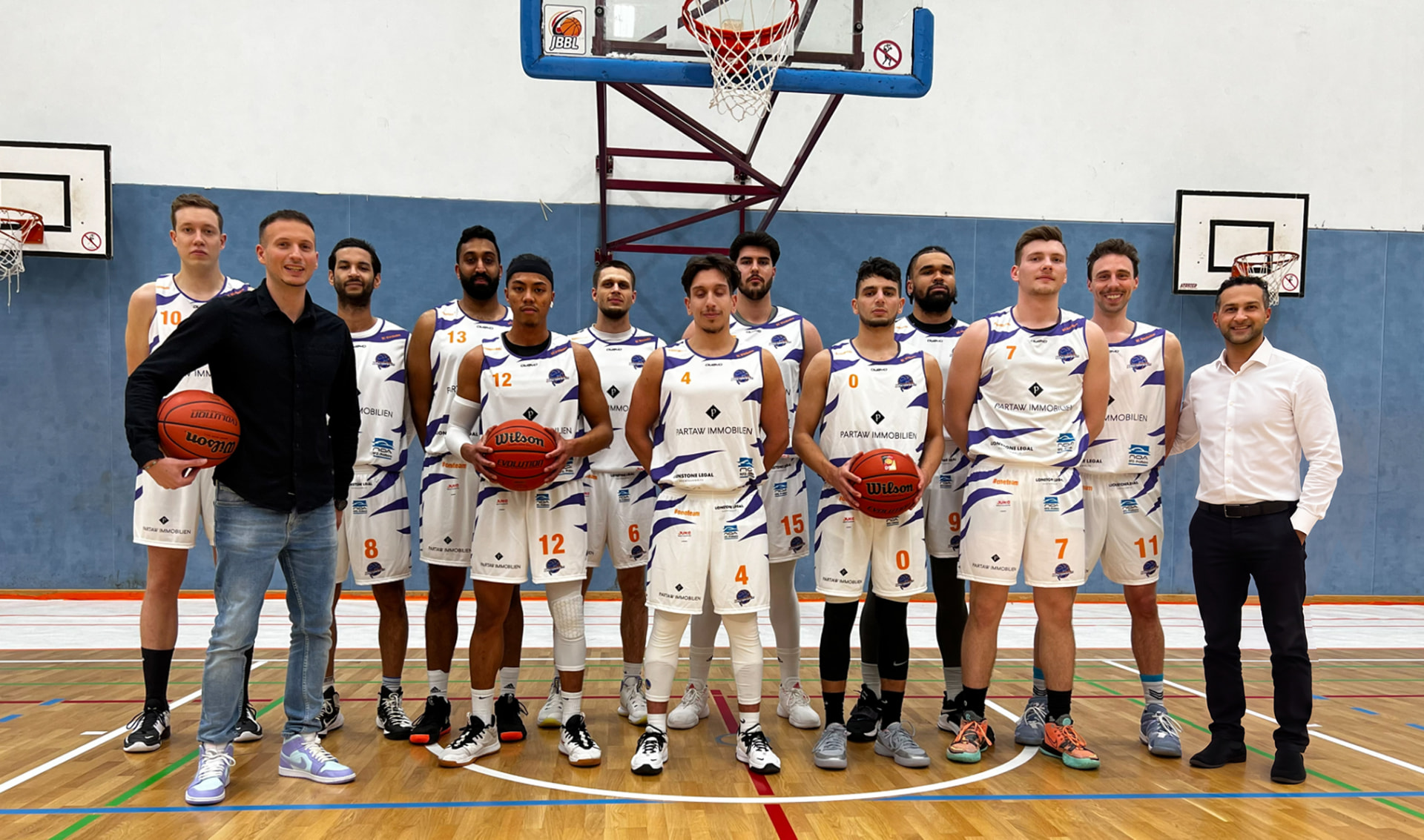 Partaw Immobilien als Sponsor des Basketball Club Wiesbaden e.V.
